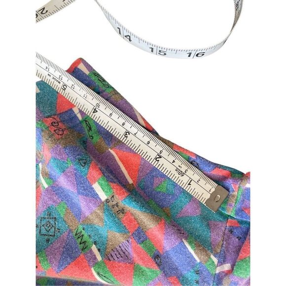 Retro 90s Nike cotton funky patterned lounge shorts - Picture 6 of 7